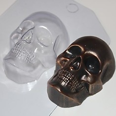 Форма пластиковая череп