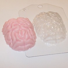 Форма пластиковая мозг